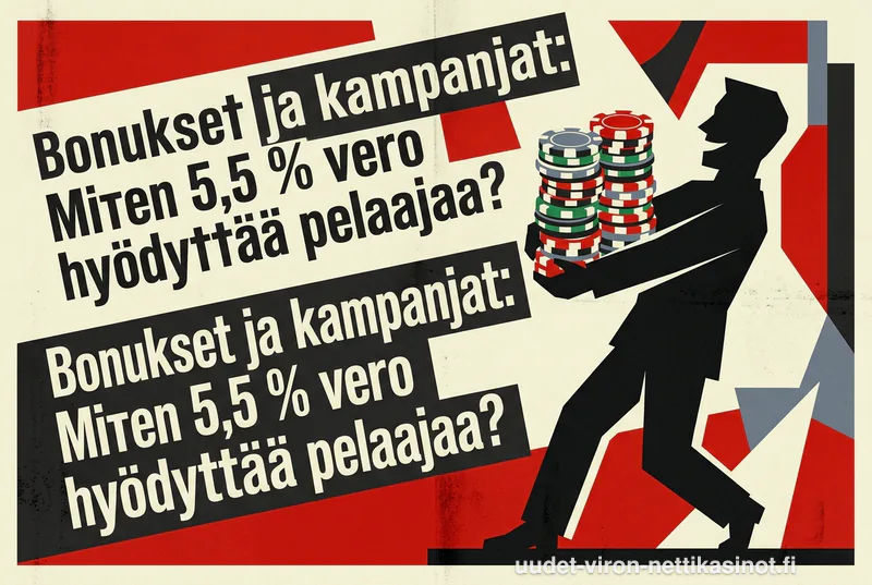 Bonukset ja kampanjat: Miten 5,5 % vero hyödyttää pelaajaa?